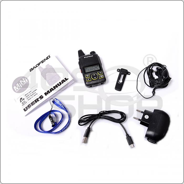 BAOFENG BF-T1 UHF 400-470mhz mini walkie talkie